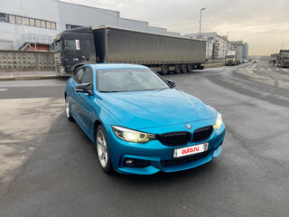 2017 BMW 4 серии Gran Coupe 430i xDrive F32/F33/F36 Рестайлинг, синий, 2680000 рублей, вид 2