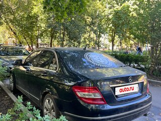 2008 Mercedes-Benz C-Класс 280 III (W204), чёрный, 750000 рублей, вид 4