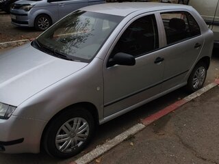 2002 Skoda Fabia I, серебристый, 210000 рублей, вид 3