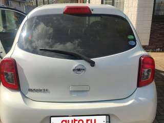 2017 Nissan March IV (K13) Рестайлинг, белый, 750000 рублей, вид 5