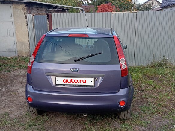 2008 Ford Fiesta Mk5, фиолетовый, 320000 рублей - вид 3