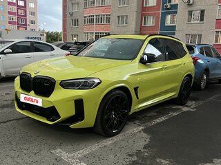 2021 BMW X3 M Competition I (F97) Рестайлинг, жёлтый, 9500000 рублей, вид 2