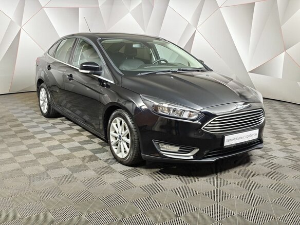 2017 Ford Focus III Рестайлинг, чёрный, 947000 рублей - вид 2