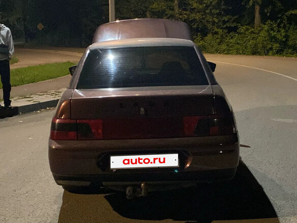 2003 Lada (ВАЗ) 2110, красный, 100000 рублей - вид 3