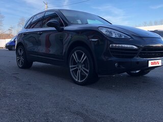 2010 Porsche Cayenne Diesel II (958), чёрный, 1640000 рублей, вид 3