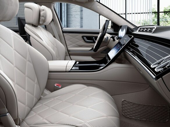 2026 Mercedes-Benz S-Класс 580 4MATIC VII (W223), серый - вид 8