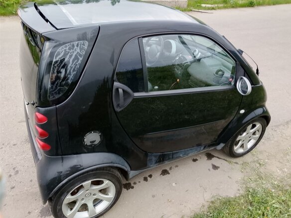 2005 Smart Fortwo I Рестайлинг, чёрный, 350000 рублей - вид 26