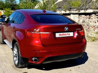 2009 BMW X6 35i 6-speed I (E71), красный, 2000000 рублей, вид 2