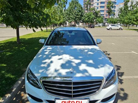 2016 Mercedes-Benz C-Класс 180 IV (W205), белый, 2750000 рублей, вид 1