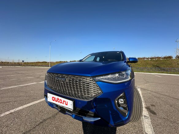 2021 Haval F7x I, синий - вид 7