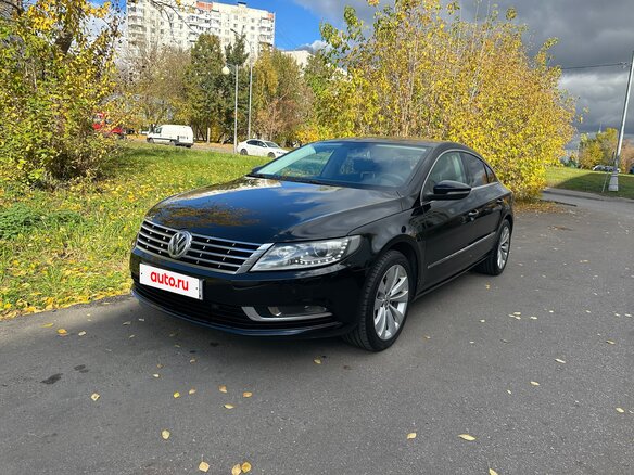 2013 Volkswagen Passat CC I Рестайлинг, чёрный, 1400000 рублей