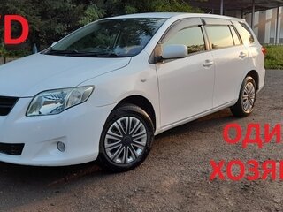 2010 Toyota Corolla Fielder X (E140, E150) Рестайлинг, белый, 937000 рублей, вид 2