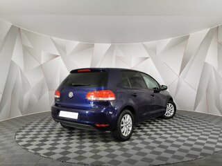 2012 Volkswagen Golf VI, синий, 499150 рублей, вид 2
