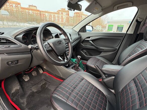 2021 Lada (ВАЗ) Vesta SW I, чёрный, 999999 рублей - вид 12