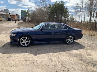 1995 Toyota Chaser V (X90) Рестайлинг, синий, 650000 рублей, вид 4