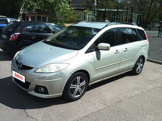 2008 Mazda 5 I (CR) Рестайлинг, серебристый, 820000 рублей, вид 1
