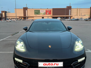 2021 Porsche Panamera 4S E-Hybrid II Рестайлинг, чёрный, 9100000 рублей, вид 4