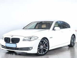 2011 BMW 5 серии 520d VI (F10/F11/F07), белый, 1809000 рублей, вид 3