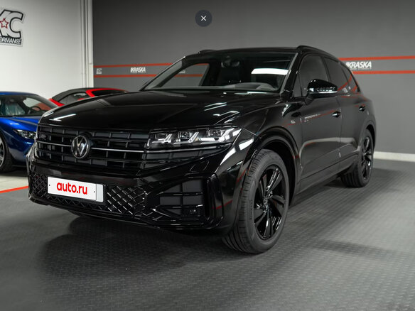 2026 Volkswagen Touareg III Рестайлинг, чёрный - вид 1