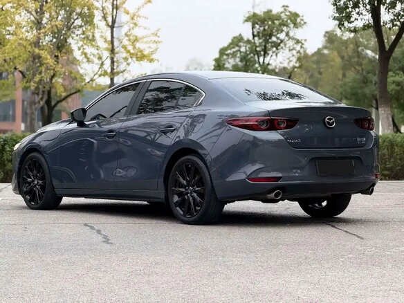 2023 Mazda 3 Axela IV (BP), синий, 1800000 рублей - вид 6