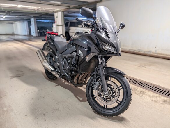 2011 Honda CBF 1000, чёрный, 595000 рублей