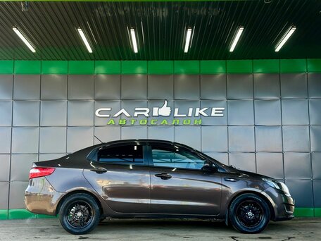 2014 Kia Rio III, коричневый, 579000 рублей, вид 4