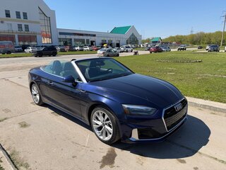 2022 Audi A5 45 TFSI II (F5) Рестайлинг, синий, 3900000 рублей, вид 4