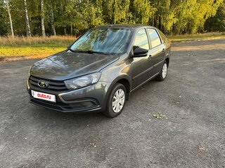 2018 Lada (ВАЗ) Granta I Рестайлинг, серебристый, 570000 рублей, вид 2