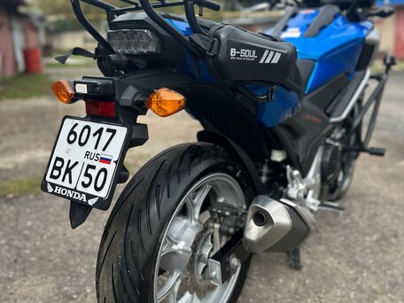 2017 Honda NC 750X, синий, 750000 рублей, вид 4