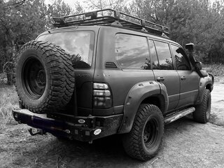 1998 Toyota Land Cruiser 100 Series, зелёный, 1200000 рублей, вид 1