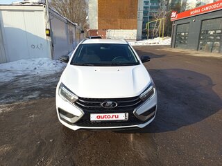 2024 Lada (ВАЗ) Vesta SW I Рестайлинг (NG), белый, 1600000 рублей, вид 1