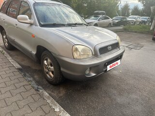 2004 Hyundai Santa Fe I, серебристый, 285000 рублей, вид 2