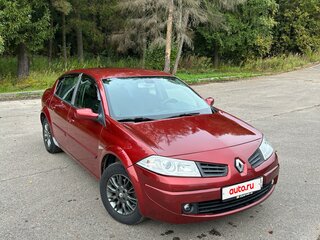2007 Renault Megane II Рестайлинг, красный, 355000 рублей, вид 4