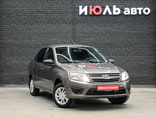 2017 Lada (ВАЗ) Granta I, коричневый, 450000 рублей, вид 3