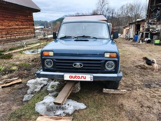 1998 Lada (ВАЗ) 2121 (4x4) I Рестайлинг, зелёный, 200000 рублей, вид 1