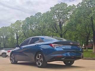 2023 Hyundai Elantra VII (CN7), синий, 1750000 рублей, вид 4