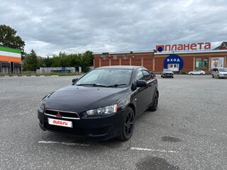 2009 Mitsubishi Lancer X, чёрный, 650000 рублей, вид 1