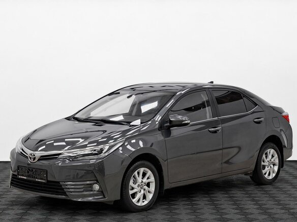 2017 Toyota Corolla XI (E160, E170, E180) Рестайлинг 1, серый, 1455000 рублей - вид 2