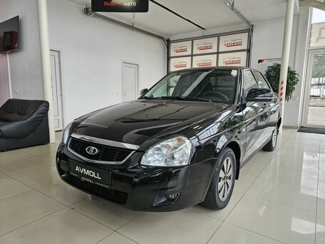 2009 Lada (ВАЗ) Priora I, чёрный, 399000 рублей, вид 2