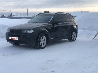 2008 BMW X3 30d I (E83) Рестайлинг, чёрный, 1100000 рублей, вид 1