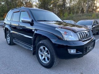 2008 Toyota Land Cruiser Prado 5-speed 120 Series Рестайлинг, чёрный, 1850000 рублей, вид 4