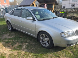 2002 Audi A6 II (C5) Рестайлинг, серебристый, 380000 рублей, вид 4