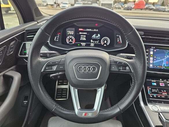 2020 Audi Q7 45 TDI II (4M) Рестайлинг, красный, 4950000 рублей - вид 14