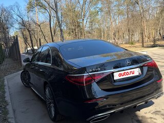 2021 Mercedes-Benz S-Класс 450 Long 4MATIC VII (W223), чёрный, 11000000 рублей, вид 4