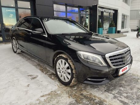 2016 Mercedes-Benz S-Класс 400 Long VI (W222, C217), чёрный, 2354670 рублей, вид 2