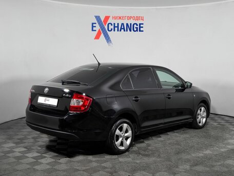 2014 Skoda Rapid I, чёрный, 539000 рублей, вид 5