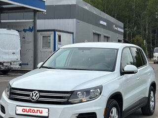 2014 Volkswagen Tiguan I Рестайлинг, белый, 1250000 рублей, вид 1
