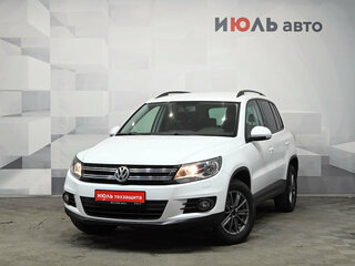 2014 Volkswagen Tiguan I Рестайлинг, белый, 1350000 рублей, вид 1