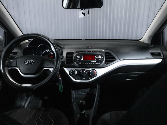2012 Kia Picanto II, серебристый, 599000 рублей - вид 11