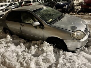2001 Toyota Corolla IX (E120, E130), серебристый, 205000 рублей, вид 4